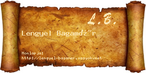 Lengyel Bagamér névjegykártya